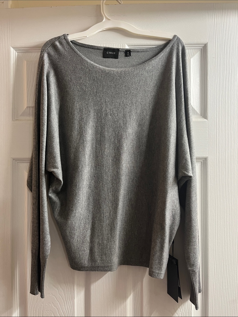 Cyrus Gray Lightweight Boatneck Sweater - Women's